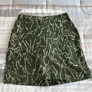 Athleta Dark Green Skort